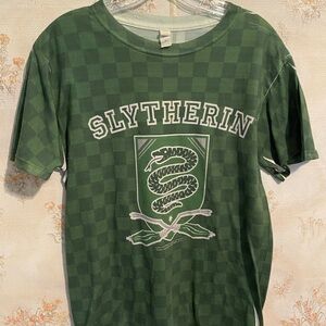 Jerzees Green Checkered Shirt